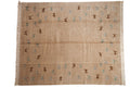 8x10 New Indian Folk Art Design Carpet