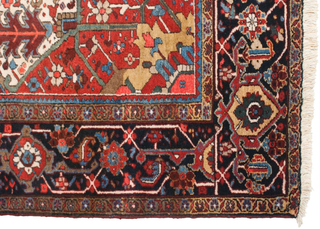 11.5x14 Vintage Heriz Carpet