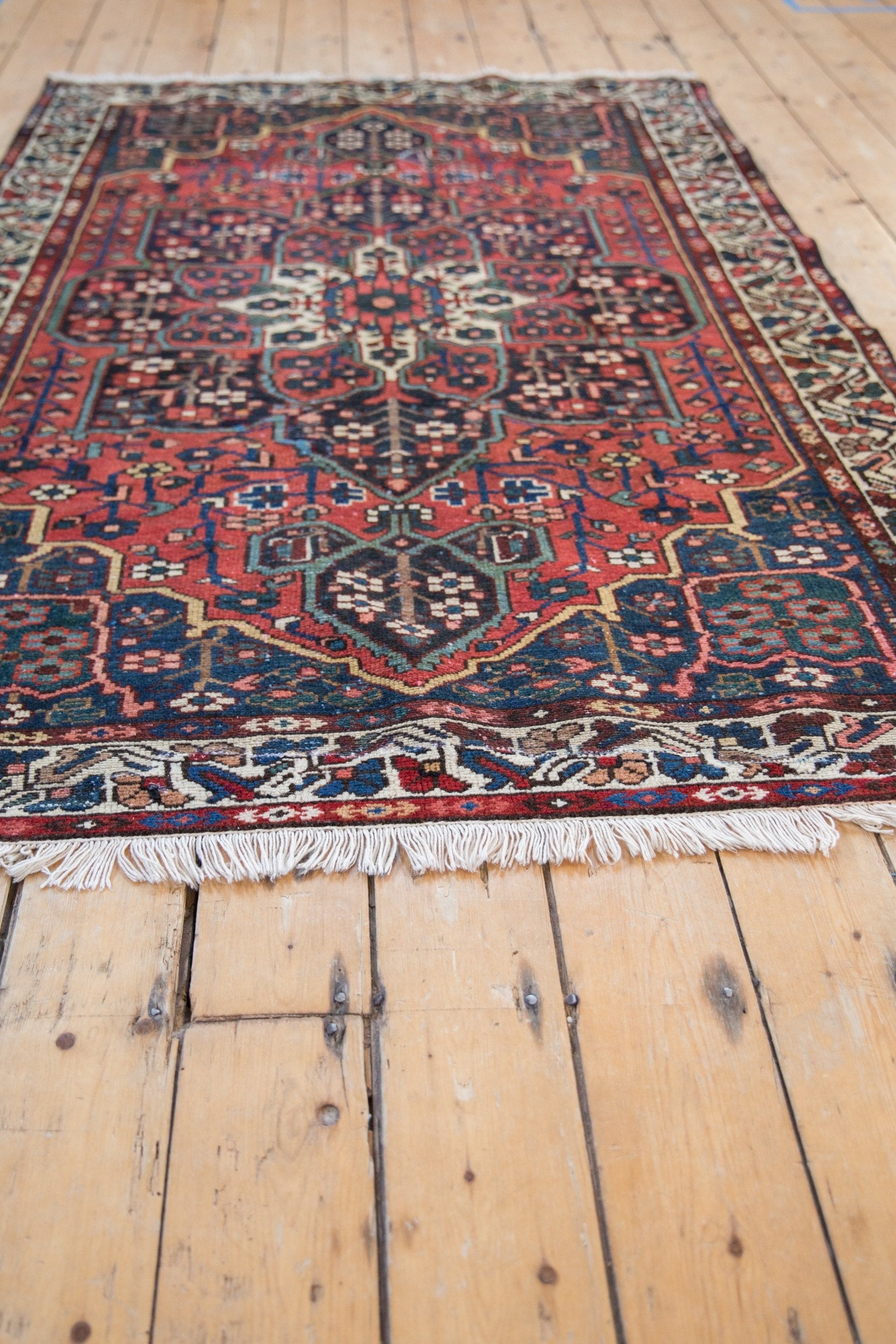4.5x6.5 Vintage Baktiari Rug