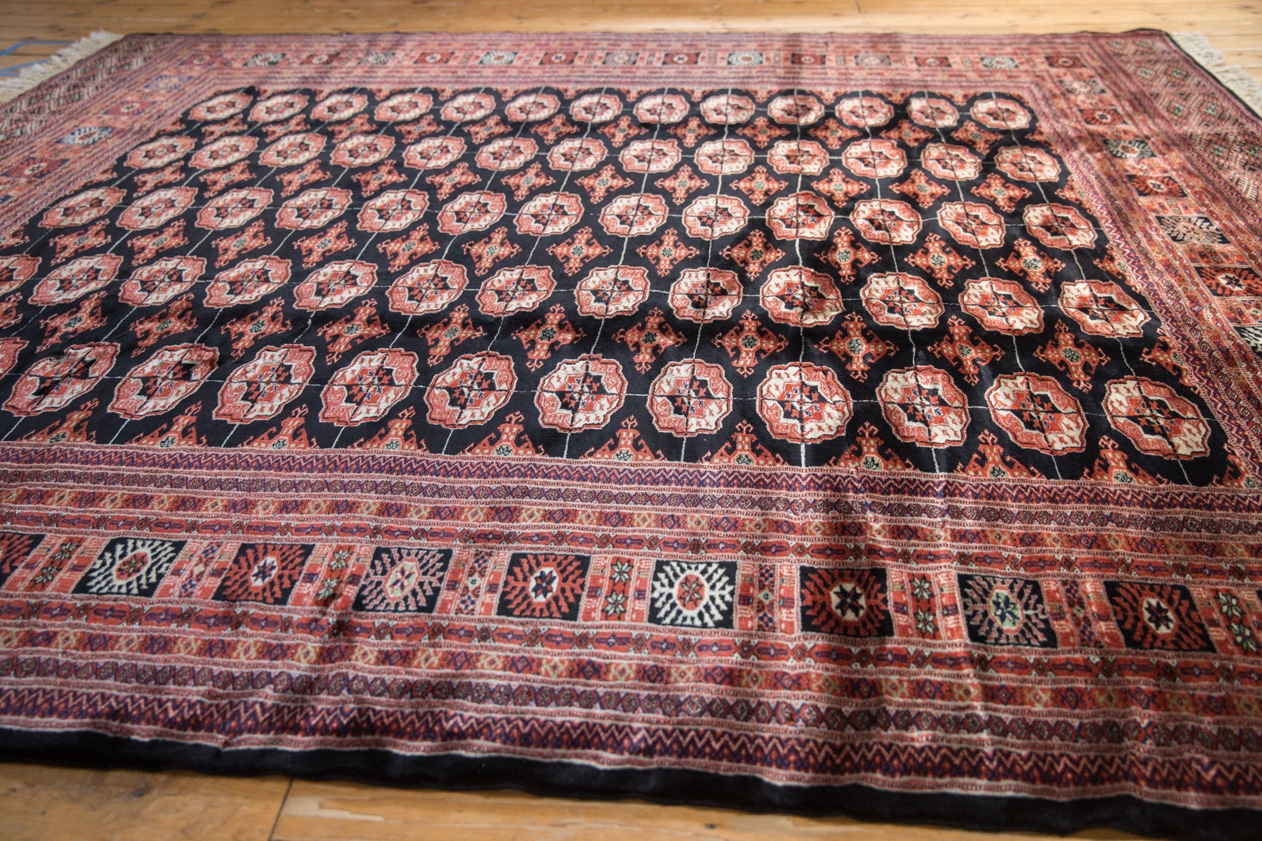 8x10 Vintage Fine Bokhara Carpet