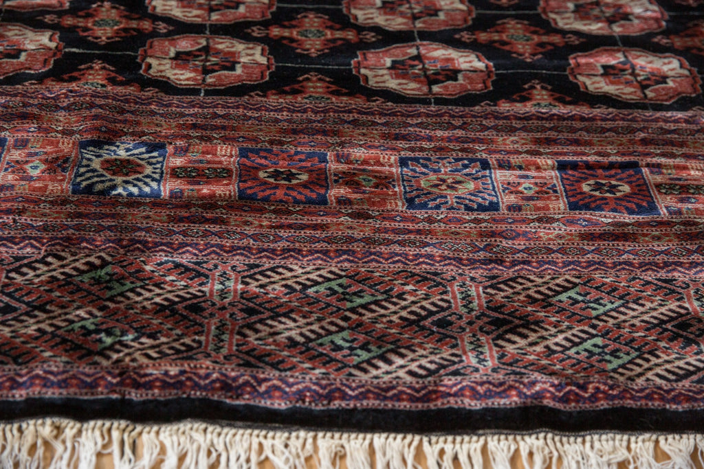 8x10 Vintage Fine Bokhara Carpet