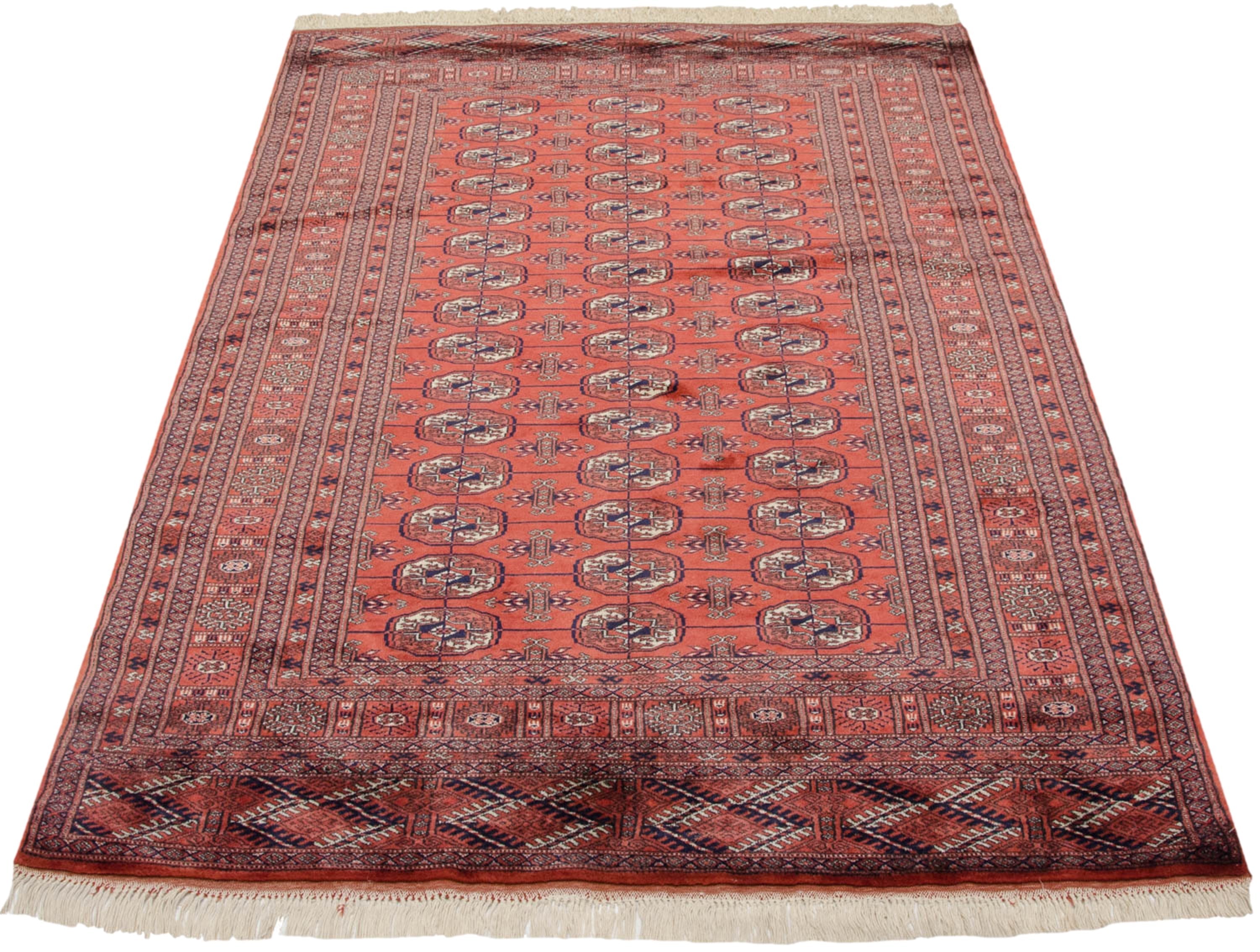 4x6.5 Vintage Fine Bokhara Rug