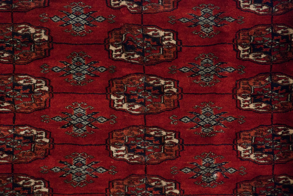 10x10 Vintage Fine Bokhara Square Carpet