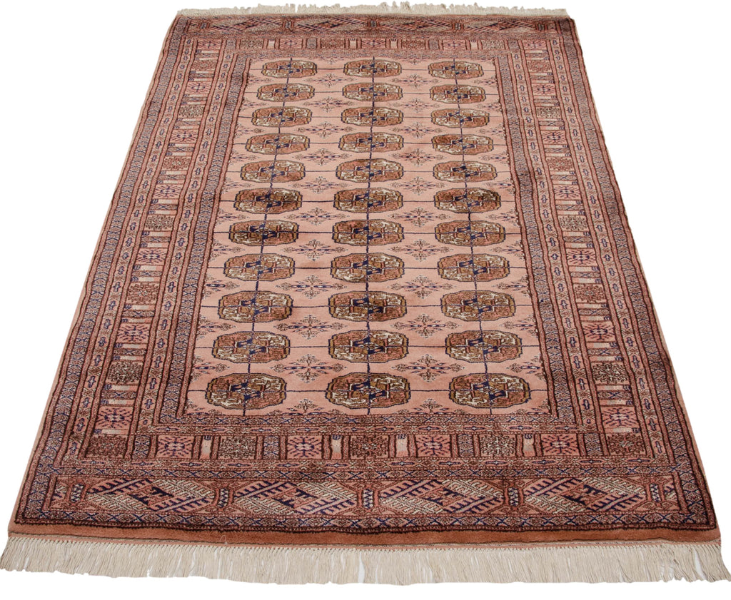4x6 Vintage Fine Bokhara Rug