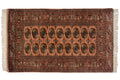 3x5 Vintage Fine Bokhara Rug