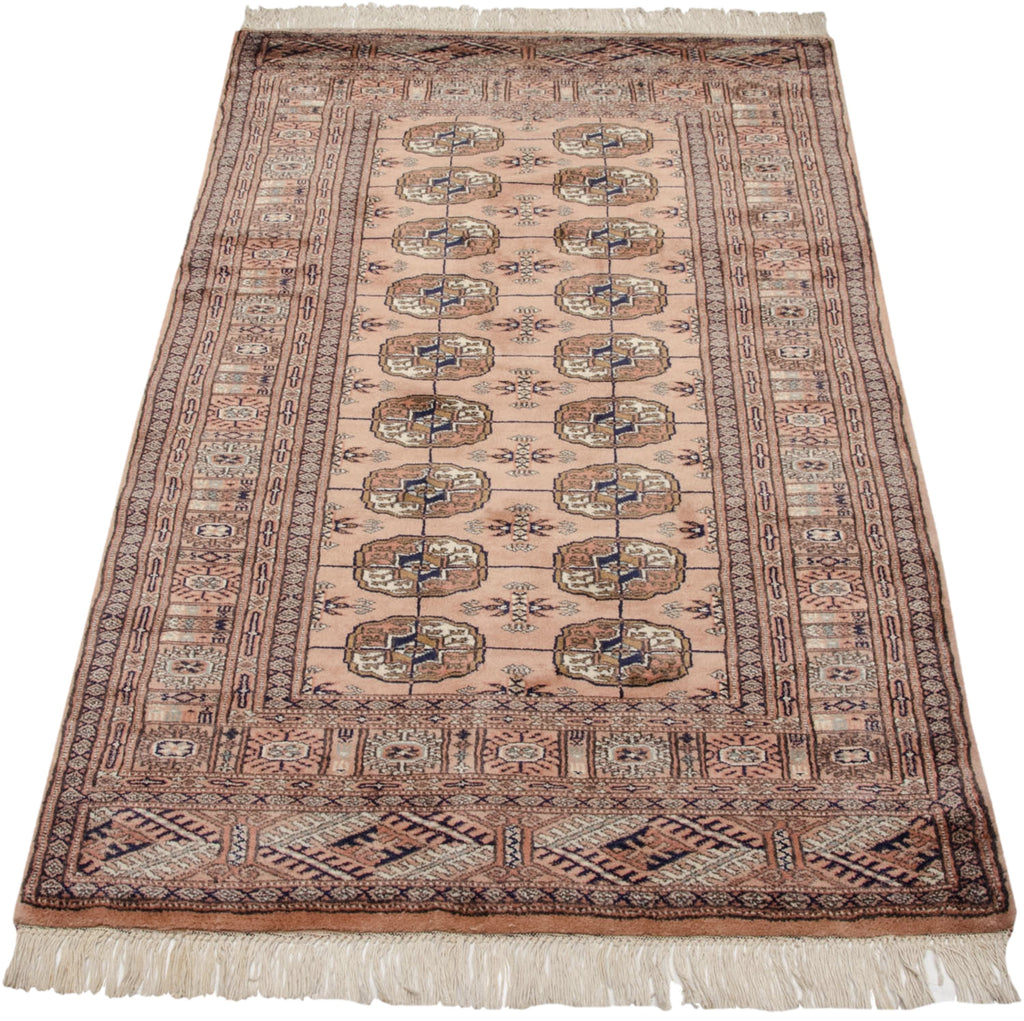3x5 Vintage Fine Bokhara Rug