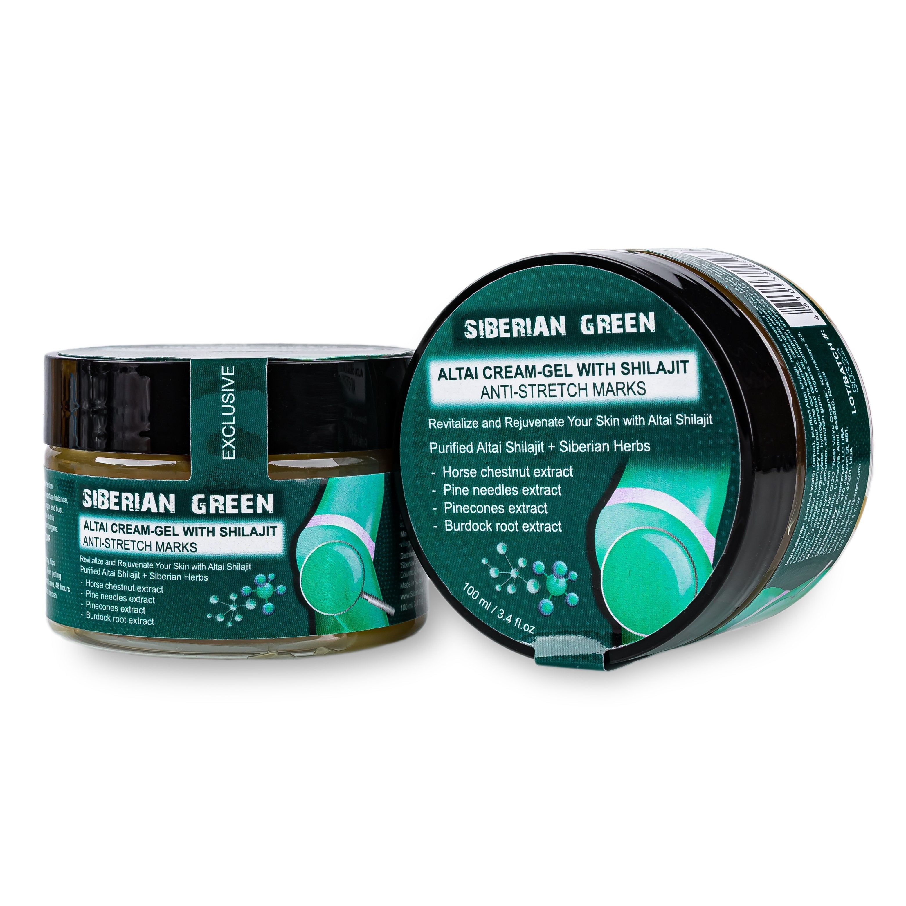 Altai Anti-Stretch Mark Cream with Shilajit & Siberian Herbs – 100ml