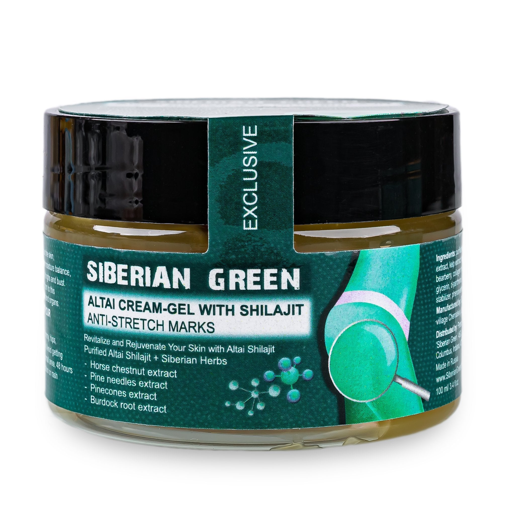 Altai Anti-Stretch Mark Cream with Shilajit & Siberian Herbs – 100ml