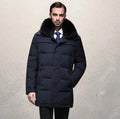 ThermalGuard Men's Down Jacket - Ultra-Warm, Lightweight Comfort for All-Day Adventure