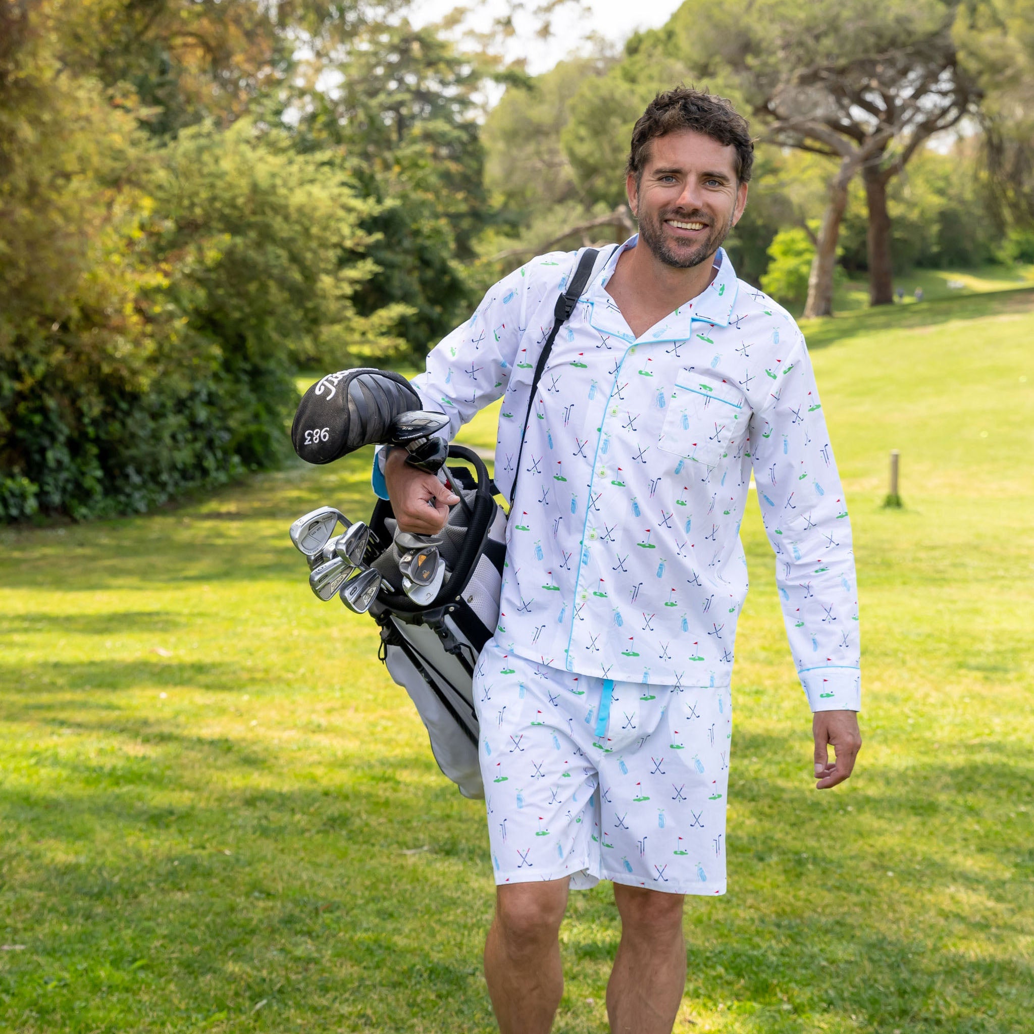 Men's Golf Sleep Shorts
