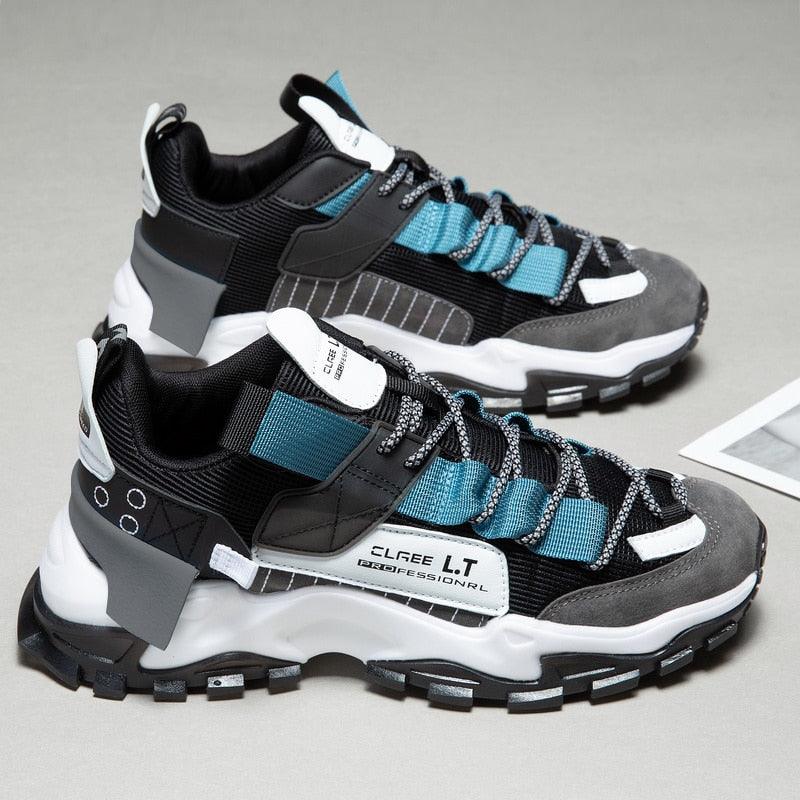 Mens Running Multi Color Sneakers Mesh Breathable Outdoor Sport Walking Fashion Sneakers High Top Casual Shoes Athletic Walking Mesh Comfortable Sports Sneakers