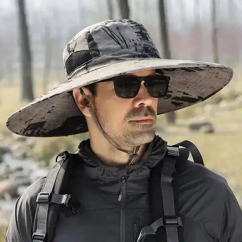 Men's Wide Brim Sun Protection Hat
