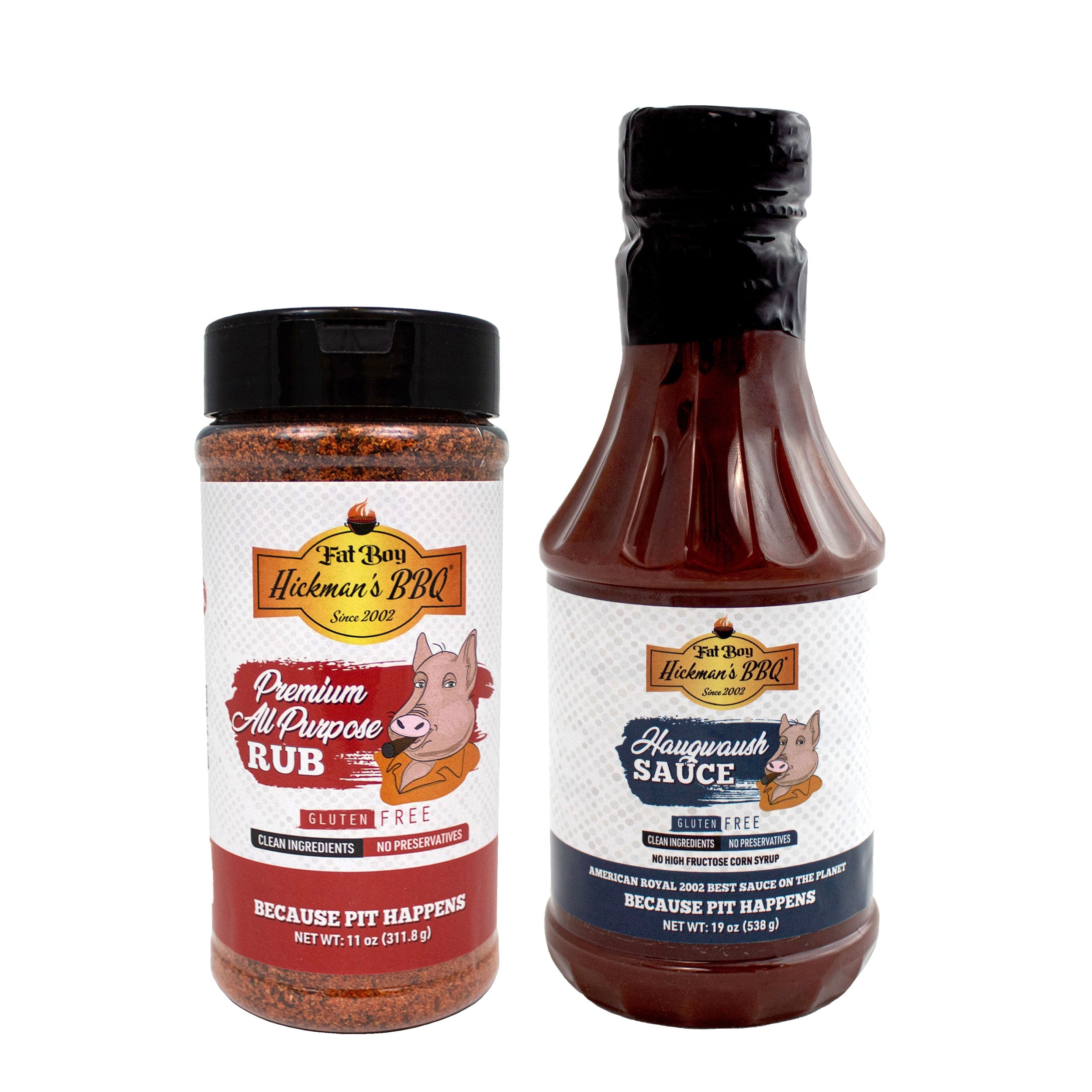 Mild Rub and Sauce Package