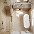 Miletos Ivory Travertine Premium Natural Stone Honed and Filled Wall and Floor Tile