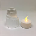 Mini Selenite Skyscraper Lamp Natural Crystal Nightlight