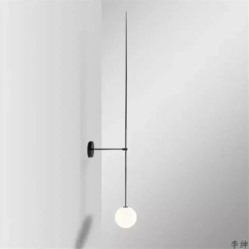 DecorBites™ Glass Ball LED Wall Light - Minimalist Nordic Design