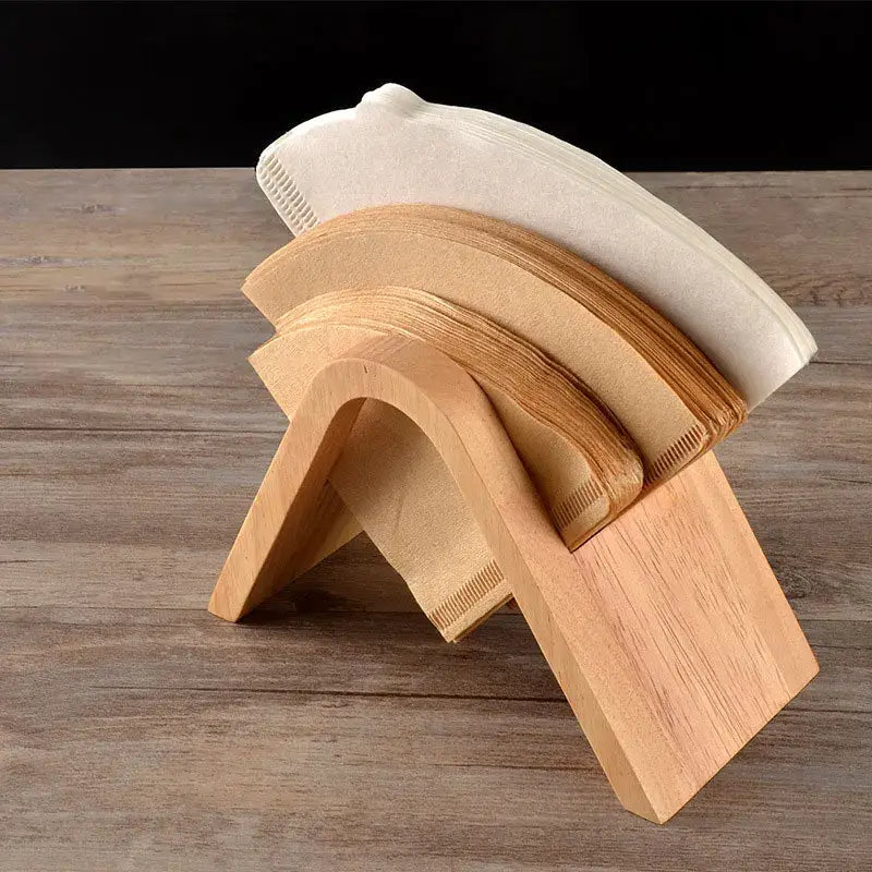 DecorBites™ Coffee Filter Holder & Paper Dispenser for Hand Drip Brewing