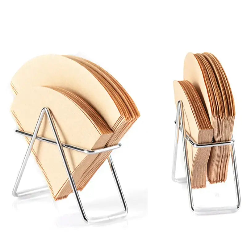 DecorBites™ Coffee Filter Holder & Paper Dispenser for Hand Drip Brewing