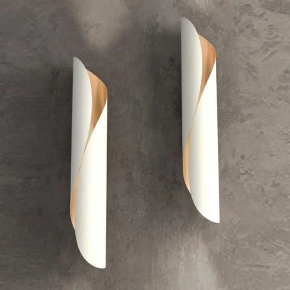DecorBites™ Minimalistic Metal Corridor Wall Sconce Light - 2-Head Scroll Wall Fixture