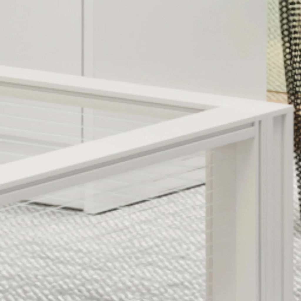 Corven · Straight Workstation Cubicle, White