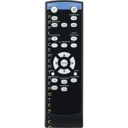Substitute for Mitsubishi HC1600REM Projector Remote Control [RR3720]