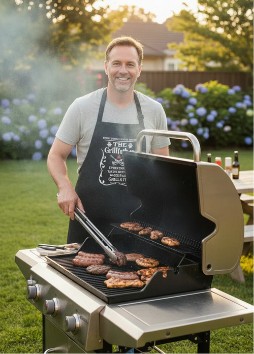 "Grillfather" BBQ Gift Set