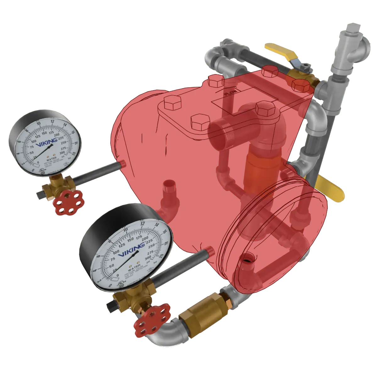 OSY Valve 12" ANSI UL FM Fire Protection Equipment
