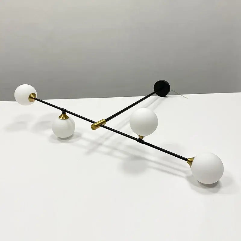 DecorBites™ Glass Ball Pendant Chandelier for Modern Home Decor and Lighting