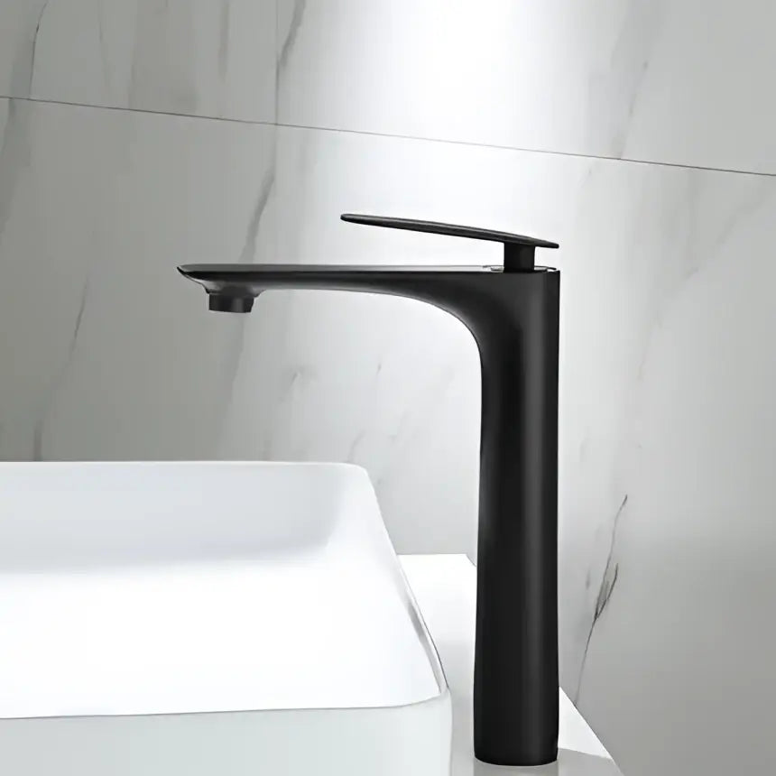 Modern black & gold basin faucet bathroom sink mixer tap