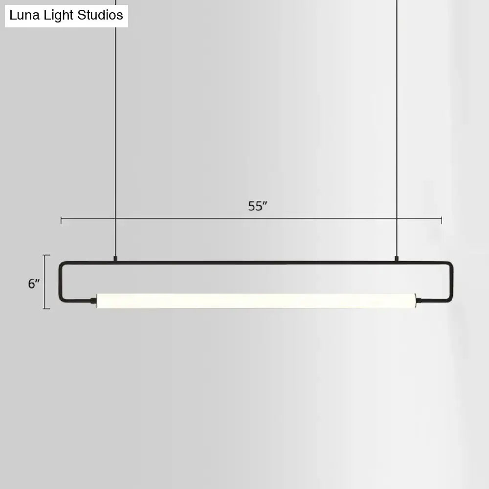 DecorBites™ Modern Metal LED Ceiling Pendant Light for Dining Table and Island