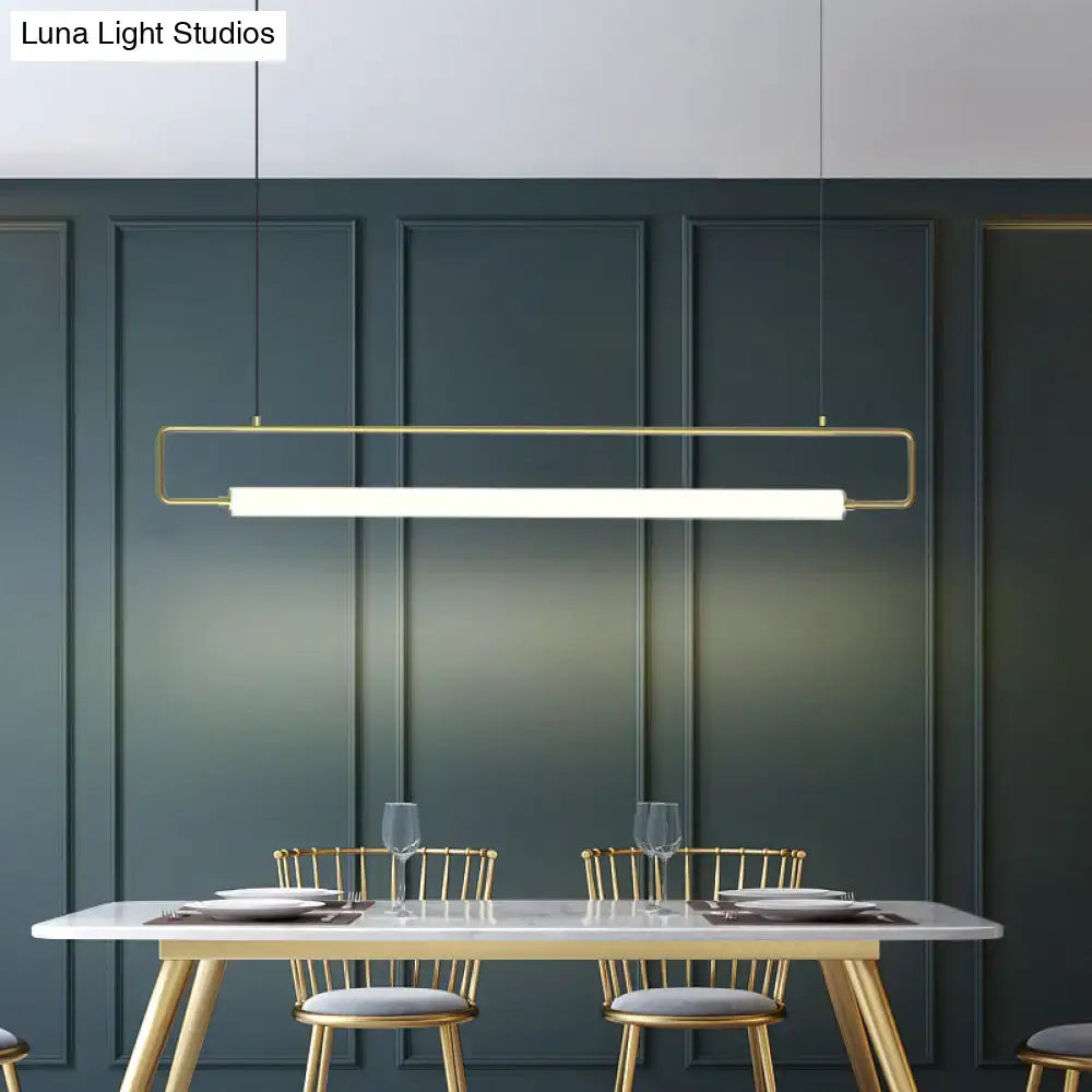 DecorBites™ Modern Metal LED Ceiling Pendant Light for Dining Table and Island