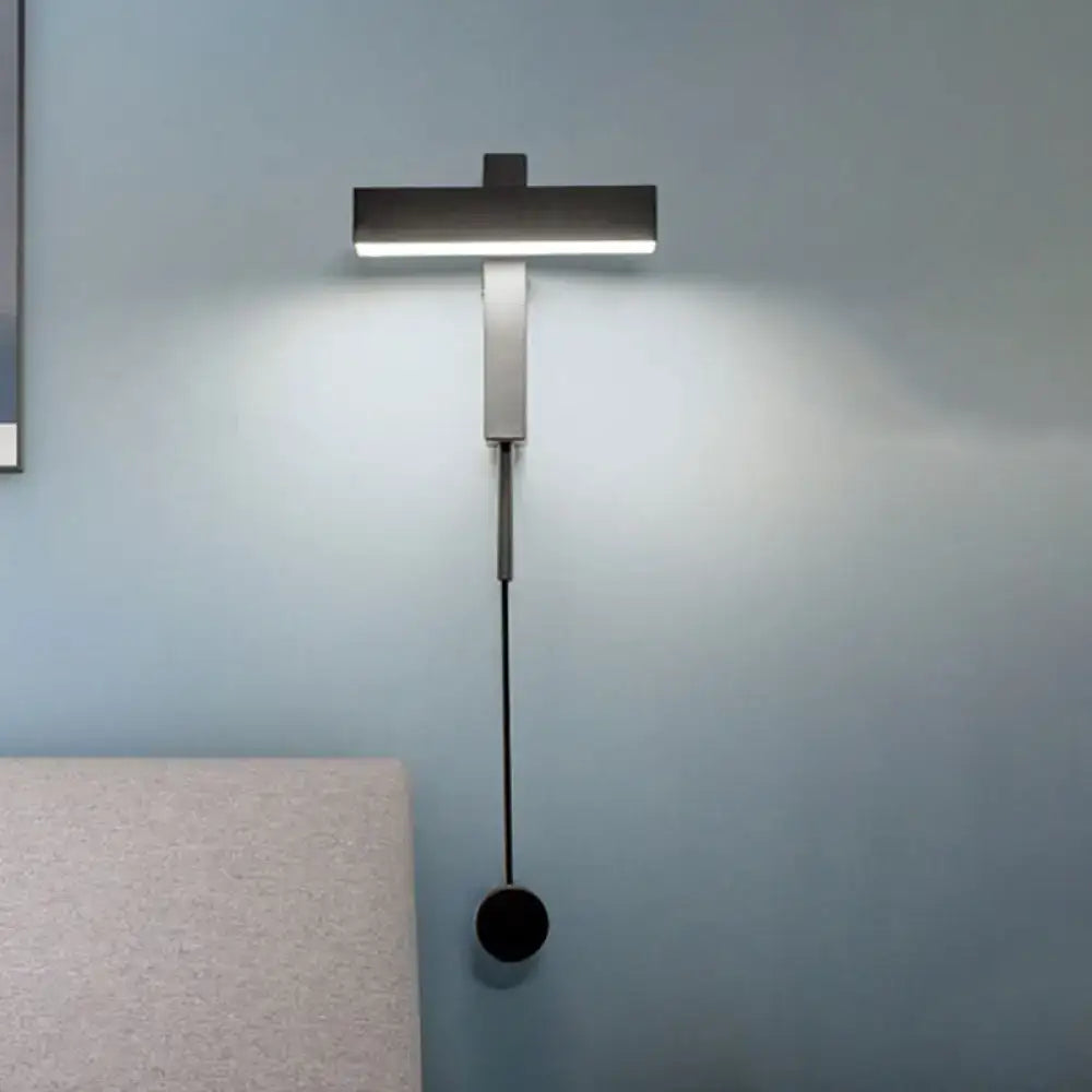 DecorBites™ Contemporary Metal LED Rotatable Wall Sconce - Warm Light Wall Lamp