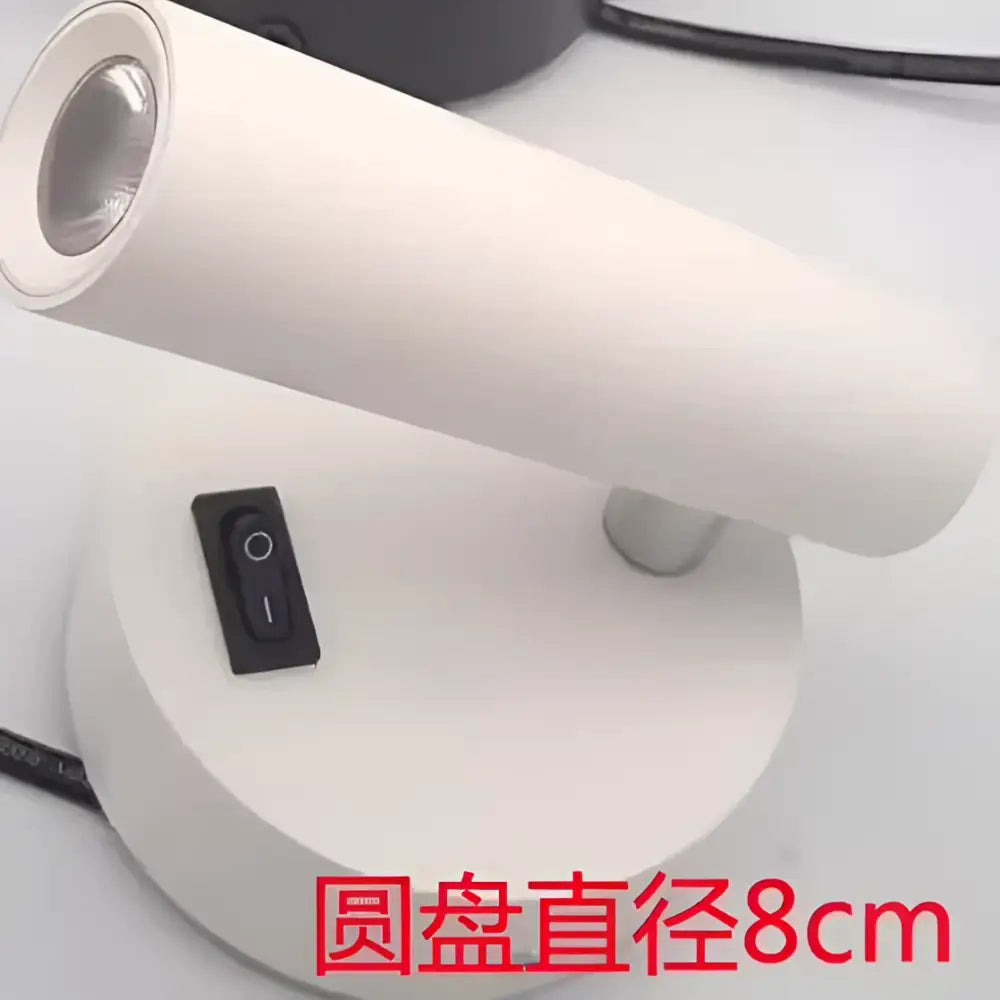 DecorBites™ Adjustable Bedside LED Wall Lamp for Modern Hotel Guest Rooms
