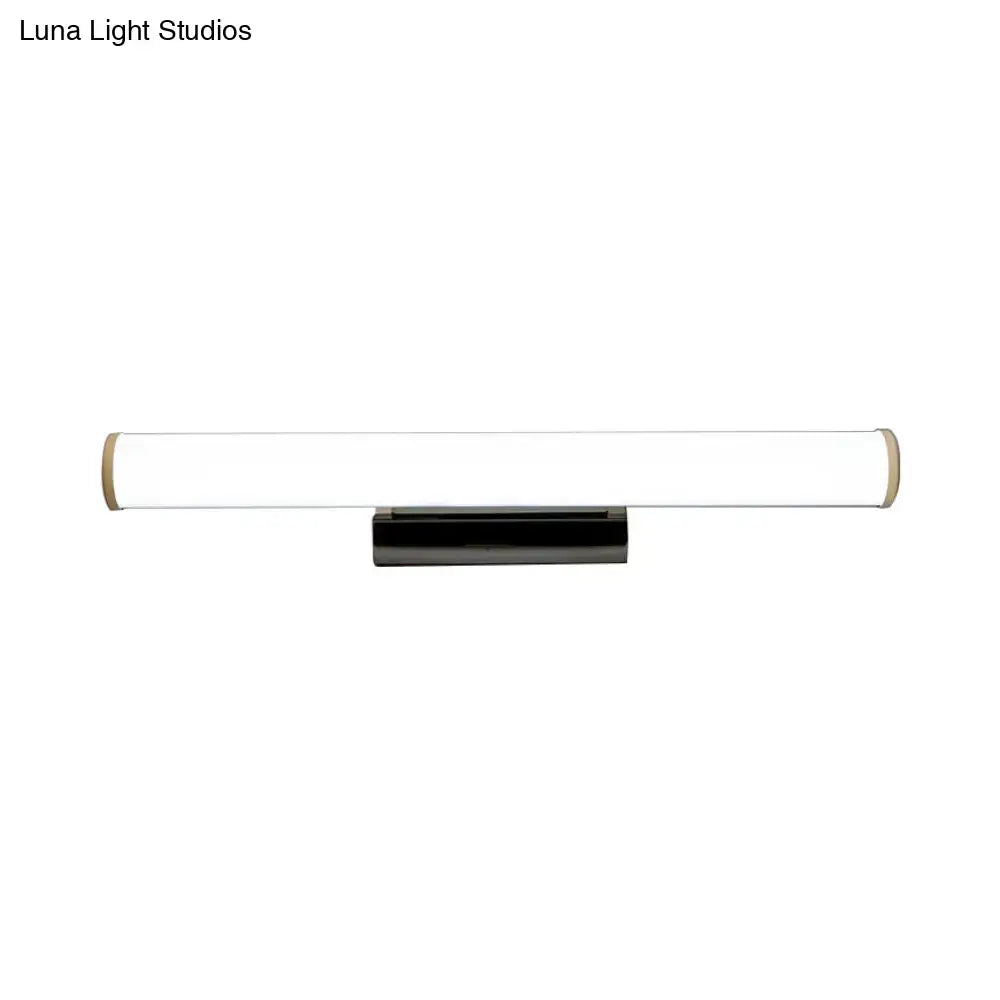 DecorBites™ Modern LED Vanity Mirror Light with Chrome Sconce - Warm/White Light, 16"/23.5" W