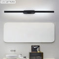 DecorBites™ Modern LED Wall-Mounted Vanity Light in White/Black with Adjustable Width and Multiple Light Options