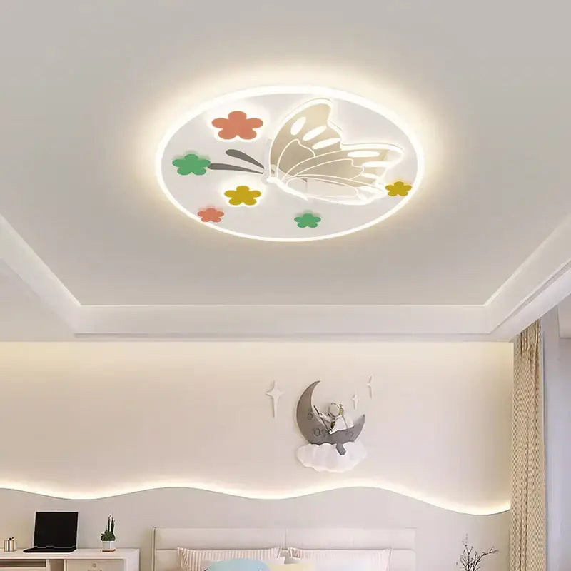 Modern blue decorbites cloud airplane chandelier bedroom light