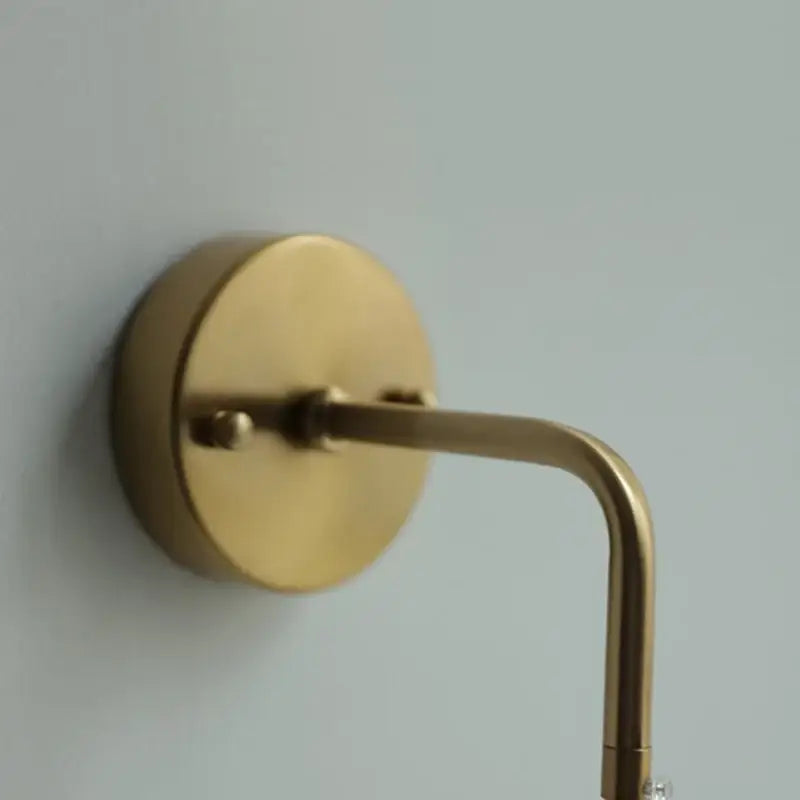 DecorBites™ LED Wall Lights Clear Glass Adjustable Bedside Lamp Nordic Modern Style