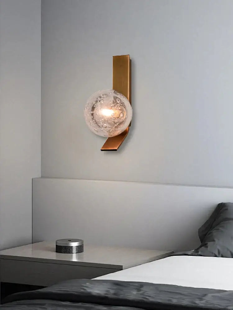 DecorBites™ Bubble Glass Wall Sconce Lamps LED Modern Background Light