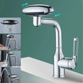 Modern brushed nickel rotation stainless steel kitchen faucet