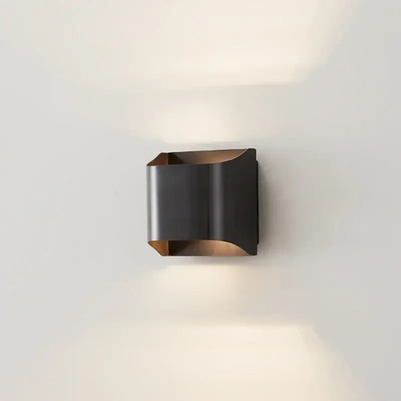 Modern gold wall sconce – living room minimalist wall lamp