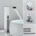 DecorBites™ Automatic Sensor Waterfall Basin Faucet - Touchless Bathroom Sink Tap