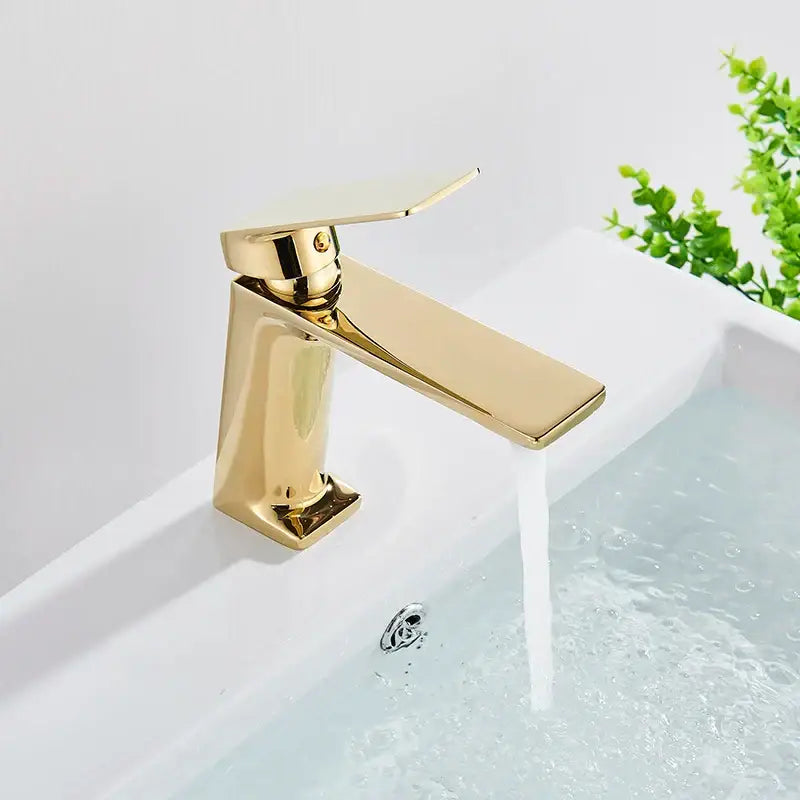 DecorBites™ Black Basin Mixer Tap Vessel Sink Faucet Hot Cold Water Luxury