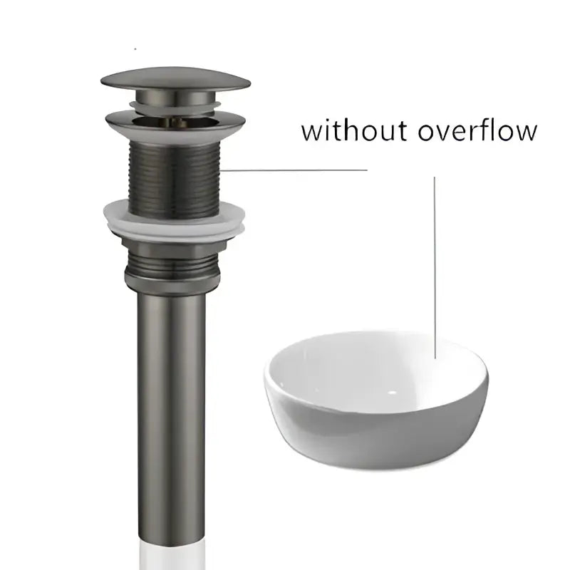 DecorBites™ Brushed Gold Widespread Basin Faucet with 360 Rotation