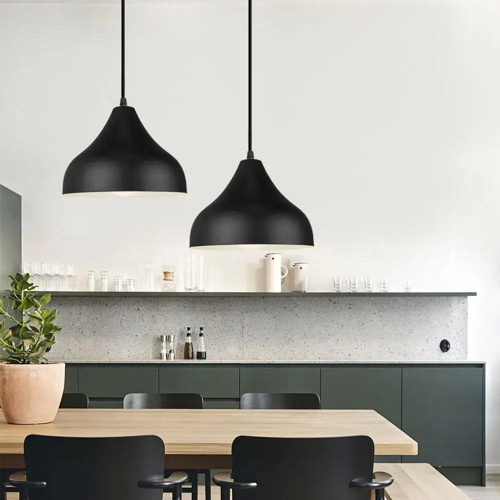 Modern matte colorful nordic pendant light for kitchen and dining room
