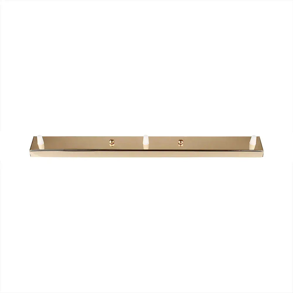 DecorBites™ Ceiling Plate for Three-Lamp Light Fitting: Rectangular Strip Canopy Base