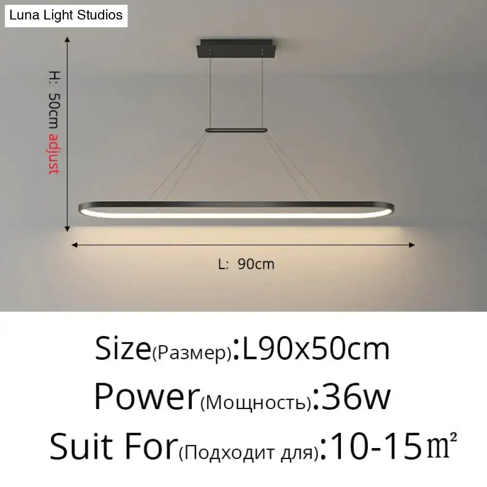 DecorBites™ Salix V - Modern Minimalist Led Dimmable Bar Pendant Light