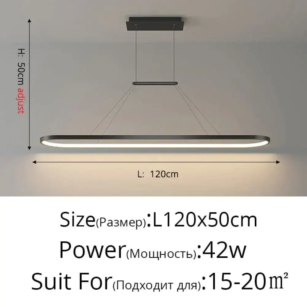 DecorBites™ Salix V - Modern Minimalist Led Dimmable Bar Pendant Light