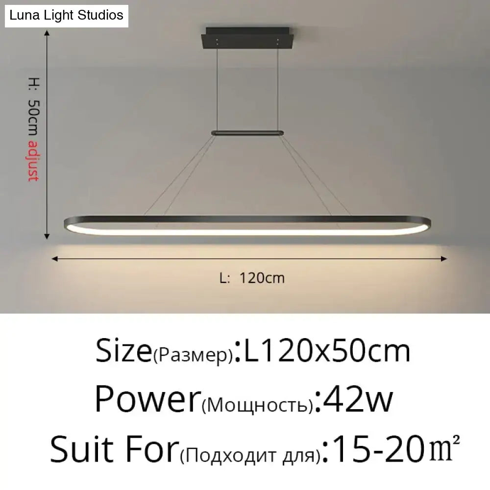 DecorBites™ Salix V - Modern Minimalist Led Dimmable Bar Pendant Light