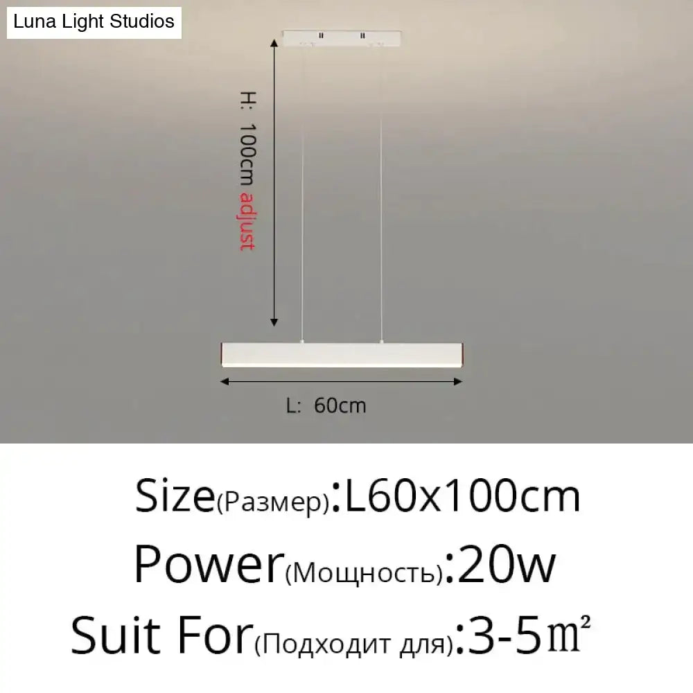 DecorBites™ Salix V - Modern Minimalist Led Dimmable Bar Pendant Light