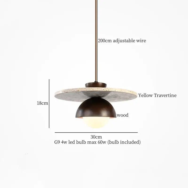DecorBites™ Cement Cylinder LED Pendant Lamp | Modern Home Interior Lighting for Living Room & Kitchen